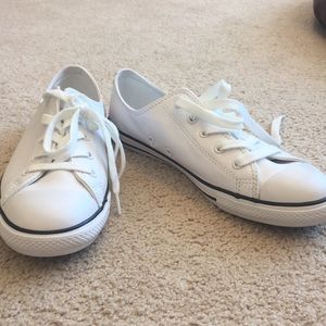 Converse leather shoes